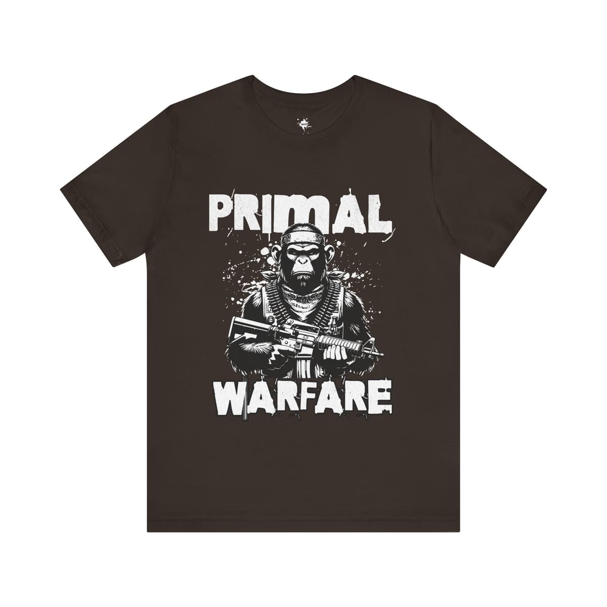 Military Gorilla Unisex Tee - Primal Warfare Design